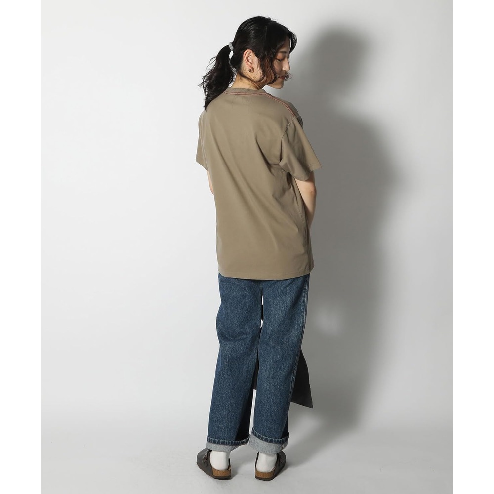 스노우피크 코튼 반팔 티셔츠 라이프웨어 데일리 기본핏 내추럴감성 TS-25SU401 - 상세 이미지 4