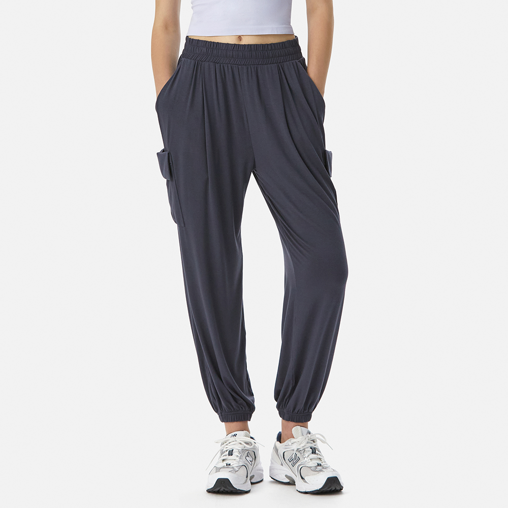 뮤블리 카고 하렘 팬츠 AWWELP002 - 상세 이미지 2