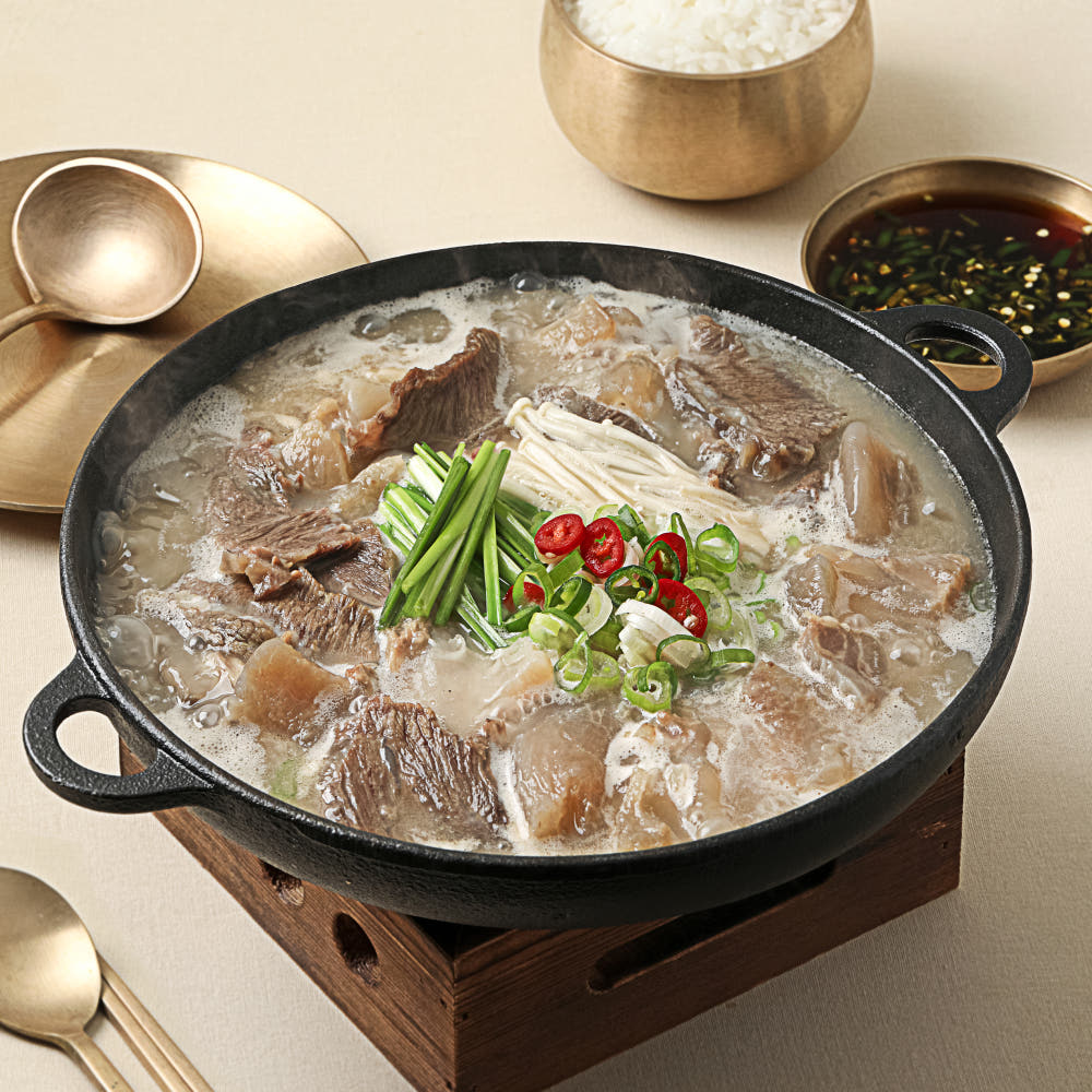 극소수 도가니탕 스지 전골