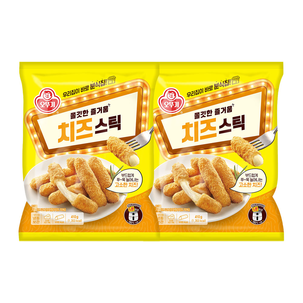 오뚜기 치즈스틱 410g 2개 - 상품 이미지