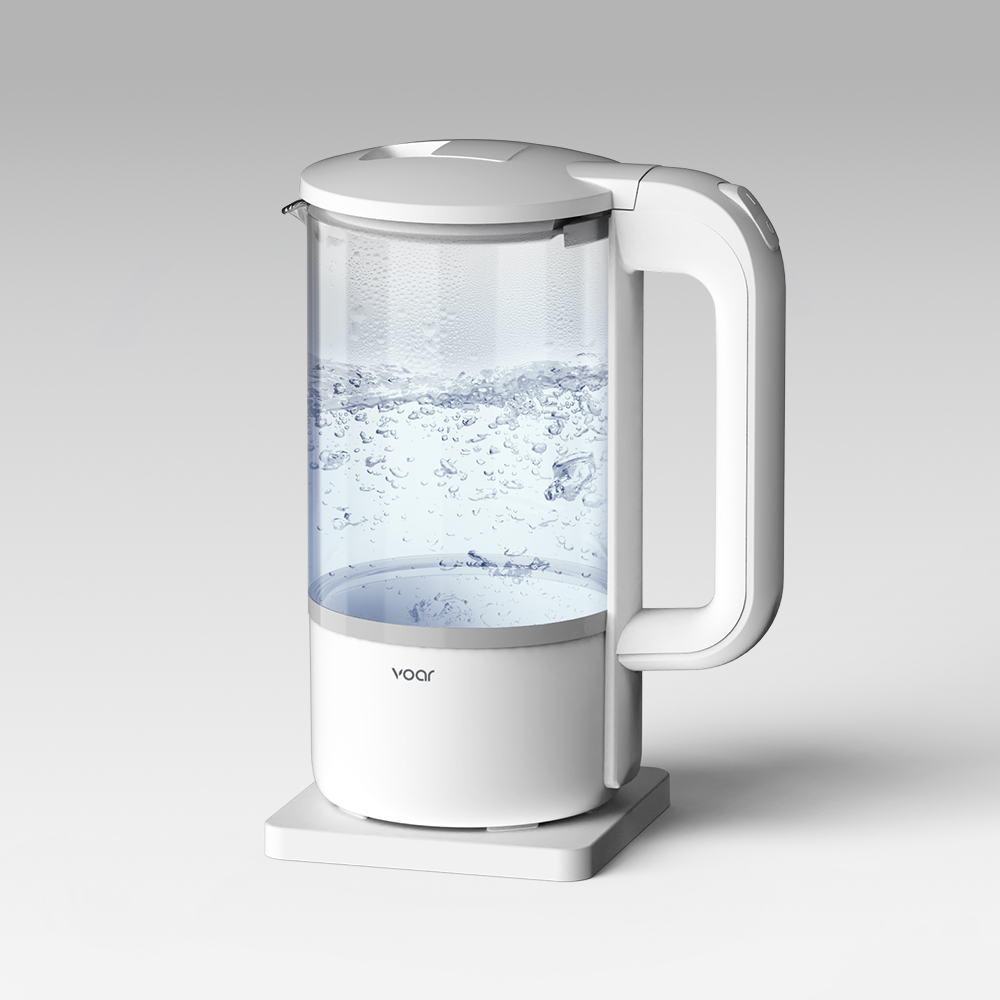 보아르 하티포트 전기 커피포트 주전자 무선 유리 티