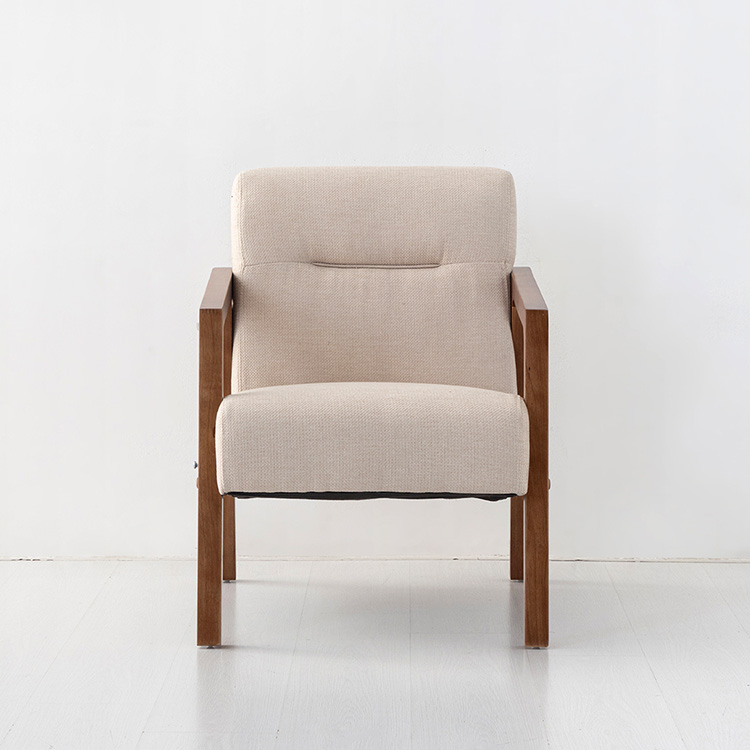 COOKY 패브릭 소파 1인 딥베이지 8374.4549, 1인용