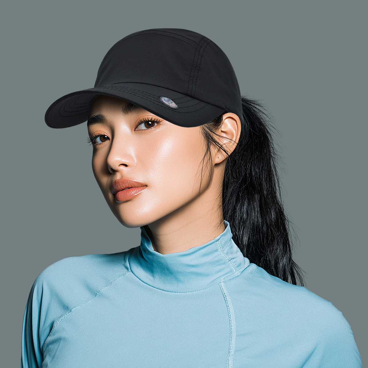 스마트런 무타공 방풍 초경량 러닝모자 겨울 런닝 국내제작 UV차단 빅사이즈 대두 캡