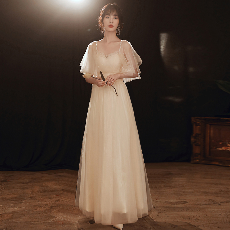 연주용드레스 파티 공연 이브닝 드레스 연주회 촬영 원피스 120cm XS 이미지 7