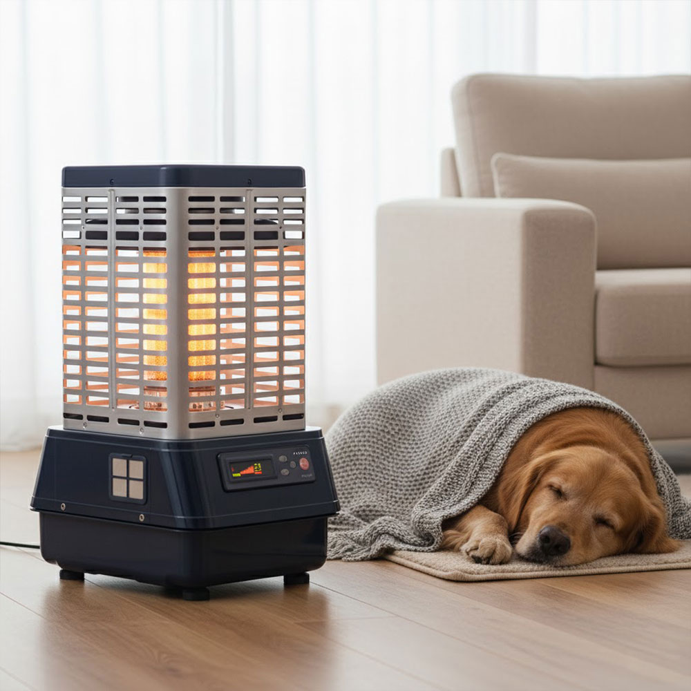 파세코 실내 캠핑용 23평형 등유 석유 히터 로터리 난로 P-12000F