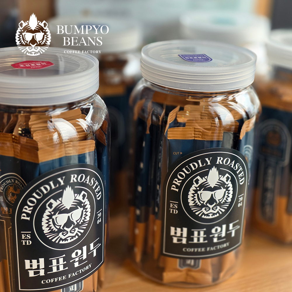 범표원두 파우더 커피 호랑이가루 스페셜티원두 대용량 20개입 4종 - 상품 이미지
