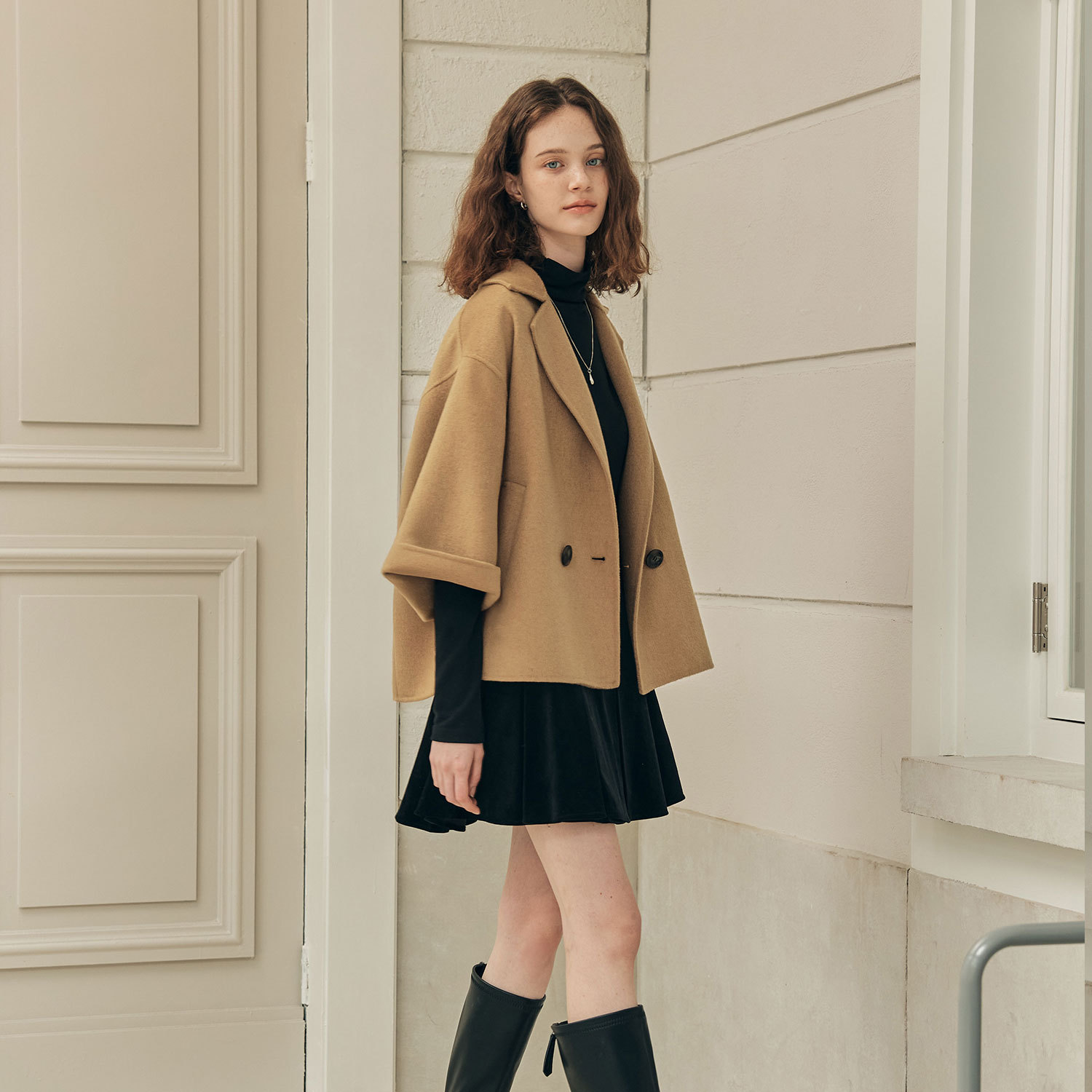 [제로스트릿] [2컬러] 토피 플리츠 스커트 TOFFEE PLEATS SKIRT - 상세 이미지 3