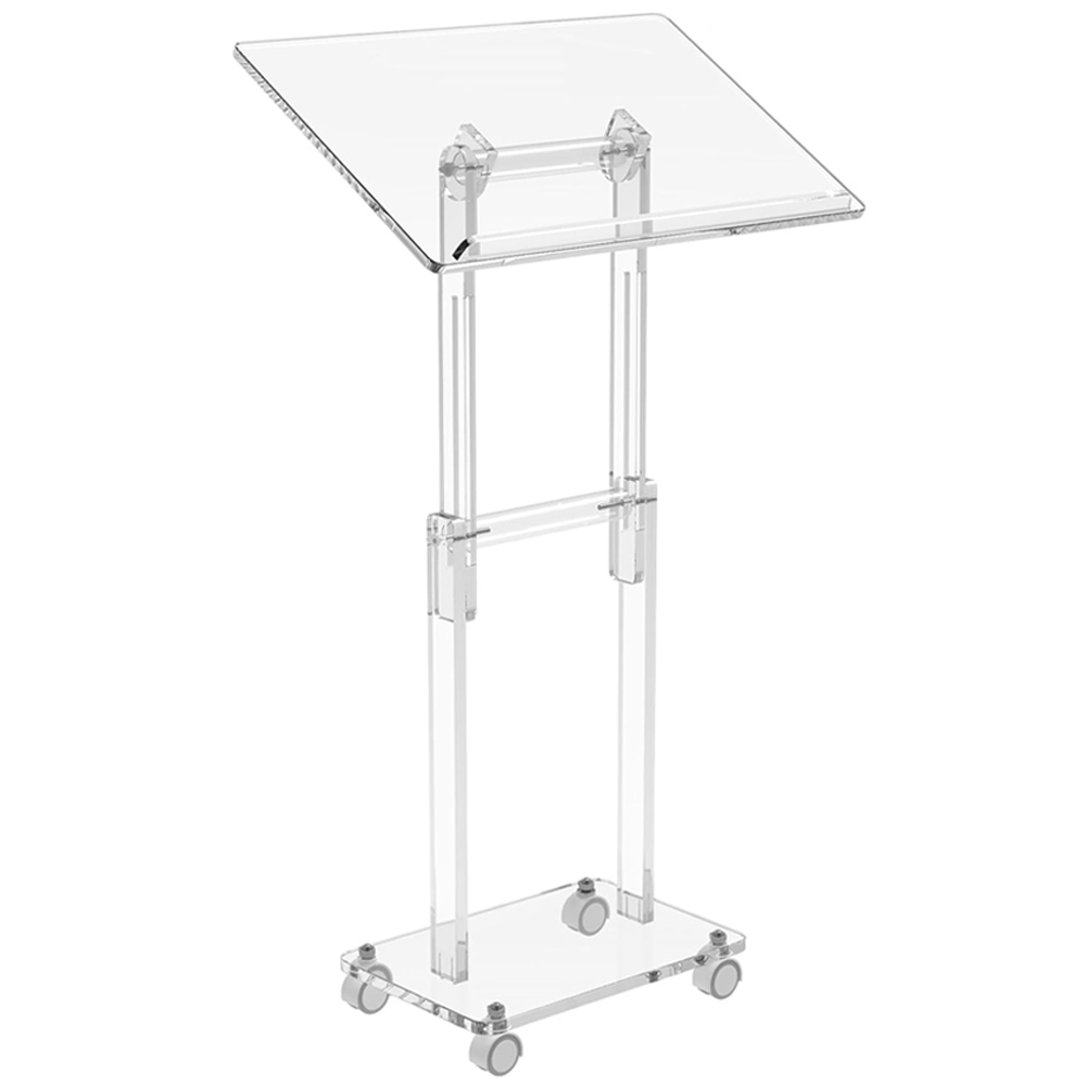 아크릴 단상 강연대 강의대 사회대 연설대 교수대 교탁 고정형