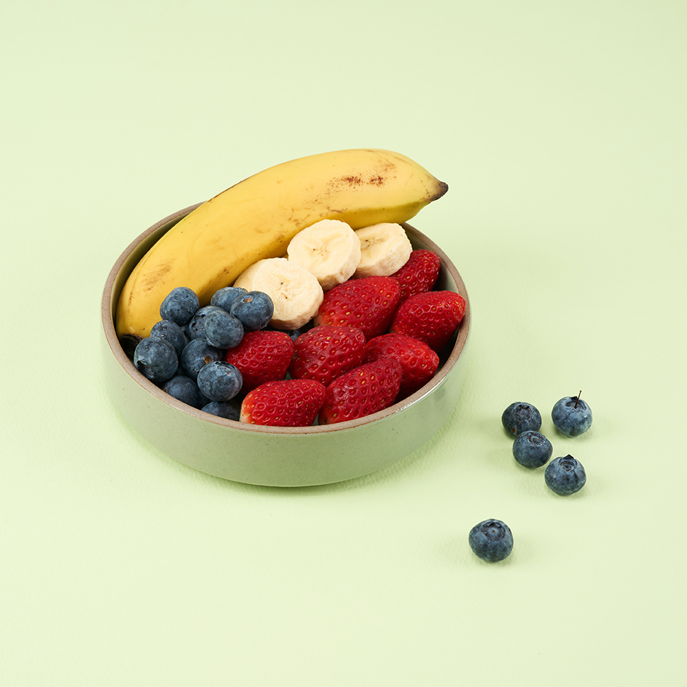 펫생각 믹스 동결건조 강아지 간식 비건 알러지 딸기 바나나 블루베리 과일, 25g, 1개