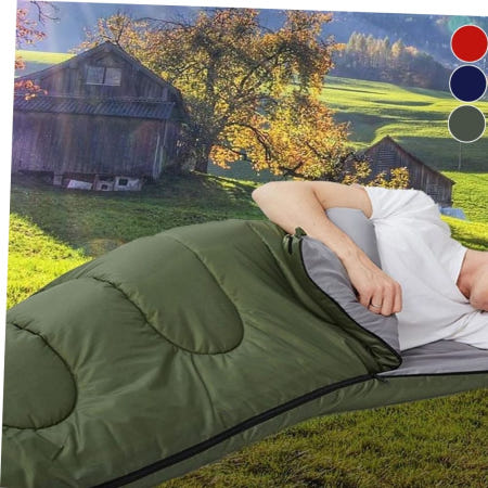텐트침낭 가벼운 이불겸용 침낭 캠핑 차박 낚시 여행 사계절용