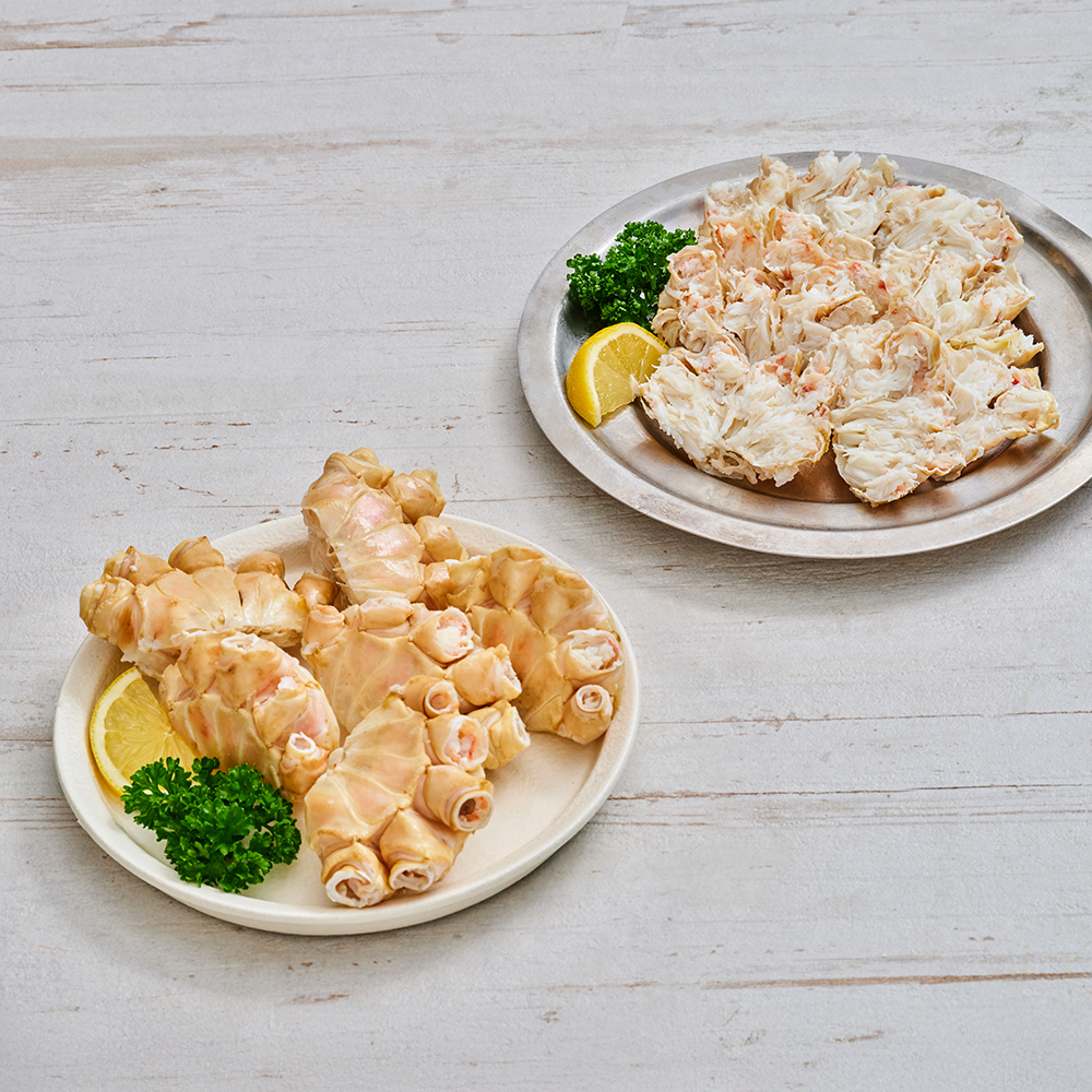 크랩이츠 러시아 대게 몸통 1kg (HACCP 시설 제조) - 상품 이미지