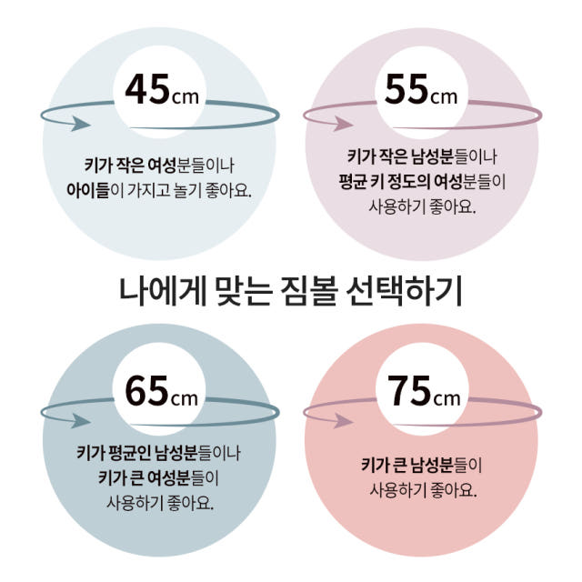 아리프 짐볼 안티버스트 요가 필라테스 임산부 55cm, 그린티