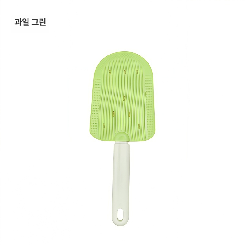 털제거 브 고양이 강아지 털청소 프룻그린 양면 걸이형 이빨 - 상품 이미지