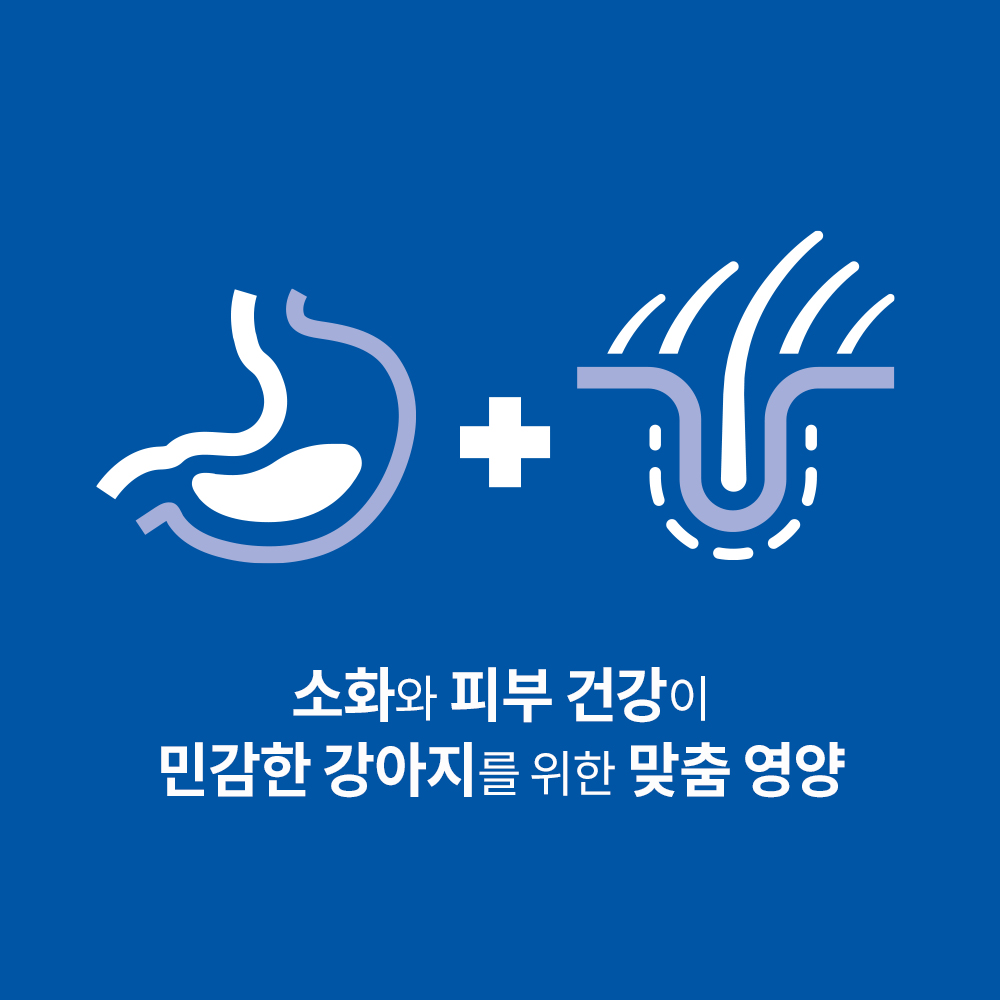 힐스 강아지사료 어덜트 센서티브 스토막 앤 스킨 텐더 치킨 스튜 주식캔 354g x 12개 이미지 2