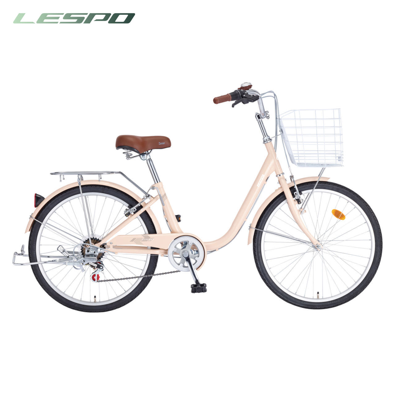 2025 삼천리 24 선데이 7단 - 100% 조립 클래식 디자인 여성 바구니 생활자전거 - 상세 이미지 2