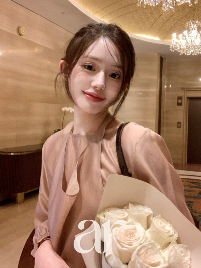 홀터 레이어드 뷔스티에 블라우스 bs8505 - 상세 이미지 2
