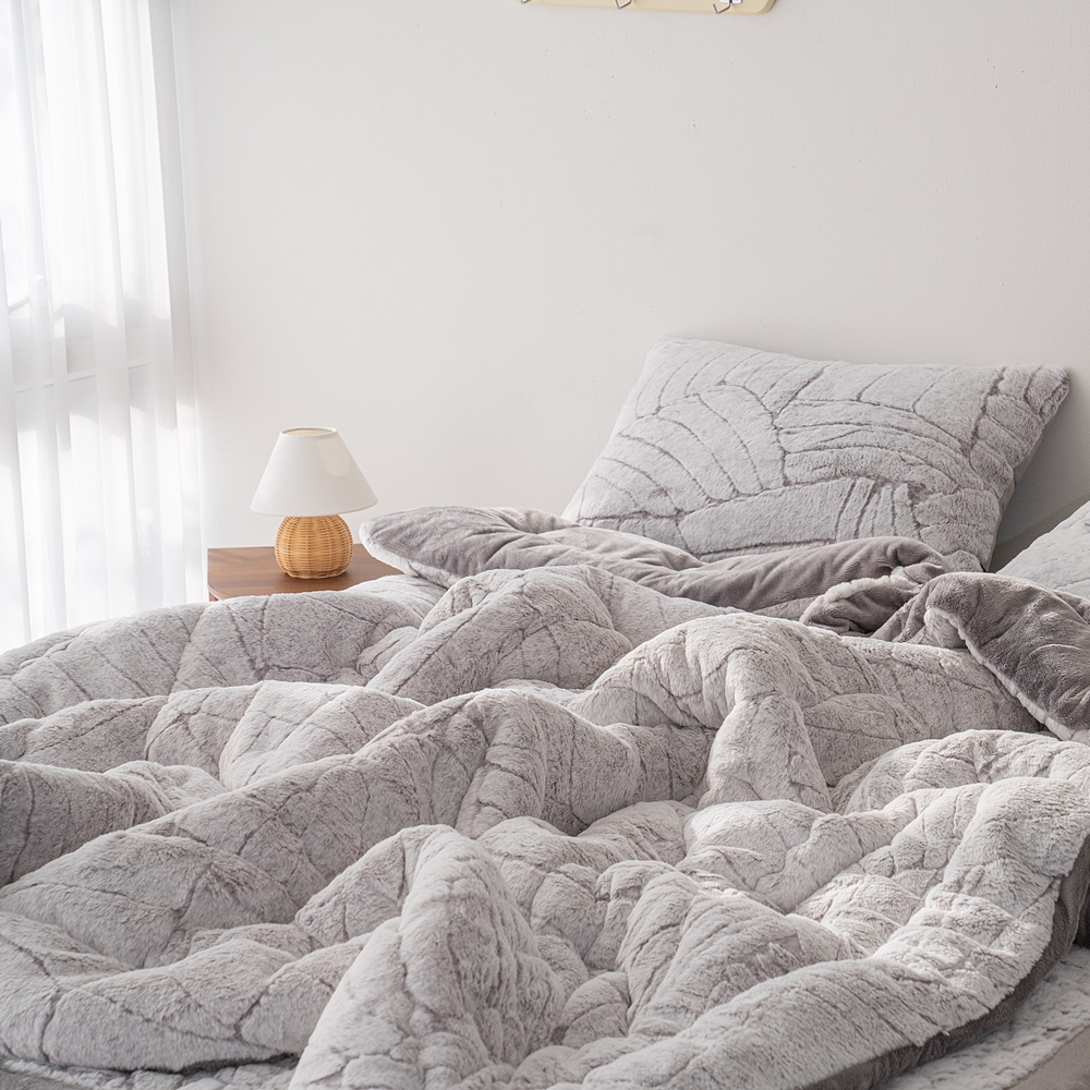나라데코 두꺼운 15mm 착번 밍크 극세사 따뜻한 한파 겨울 이불 SS