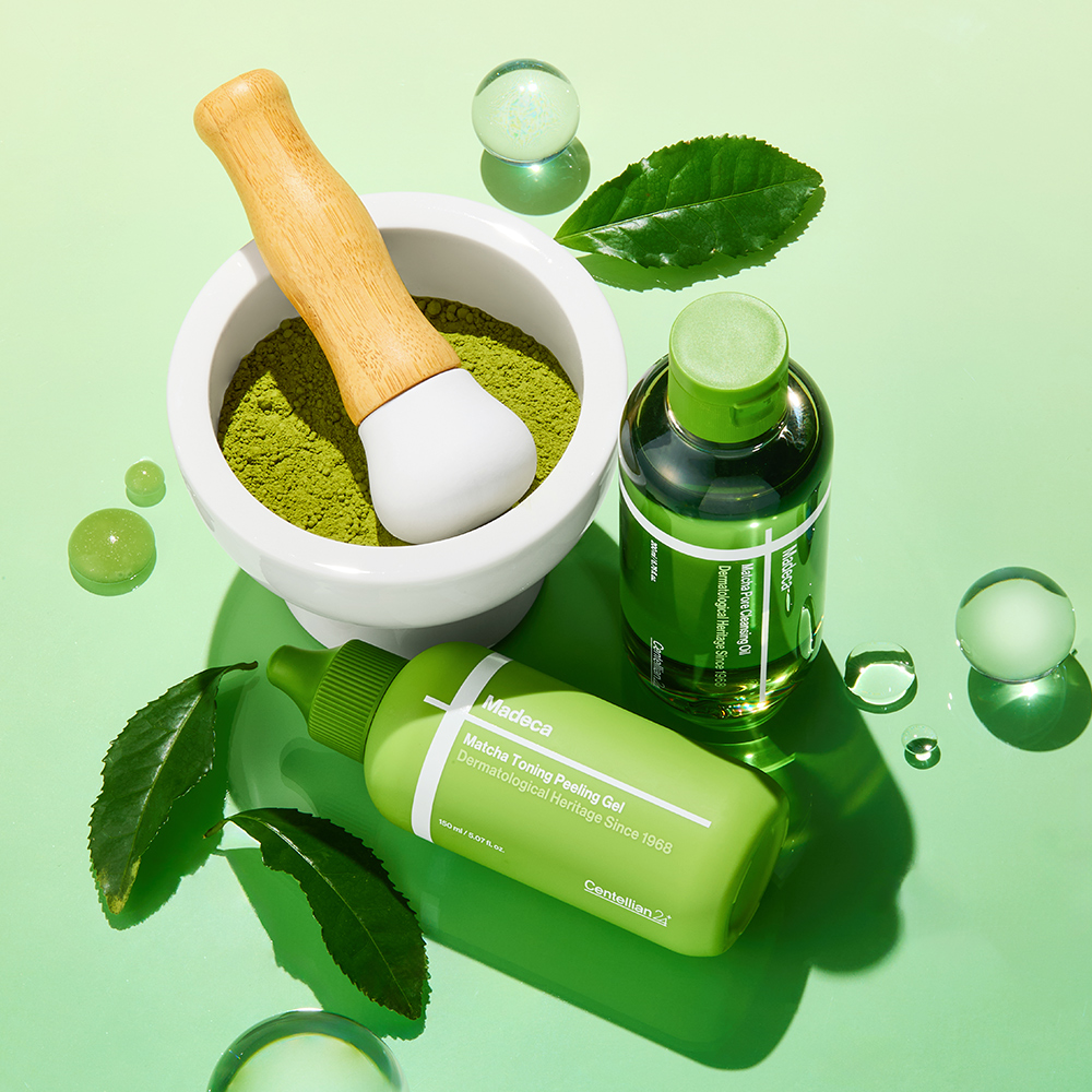 [슈퍼적립]동국제약 센텔리안24 마데카 말차 토닝 필링 젤 150ml 1개 + 제로 1ml 10개 / 얼굴 각질제거제 페이스 스크럽