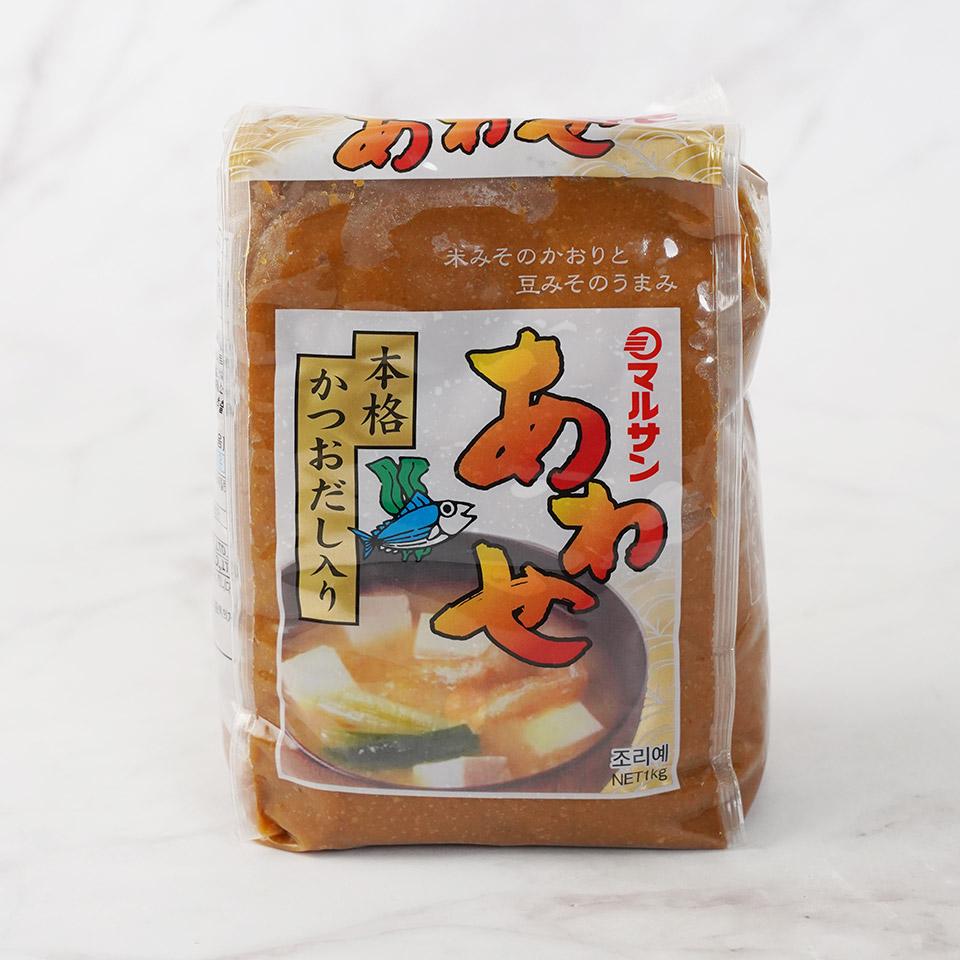 메가마트 마루산 아와세 봉지된장 1kg - 메인 이미지