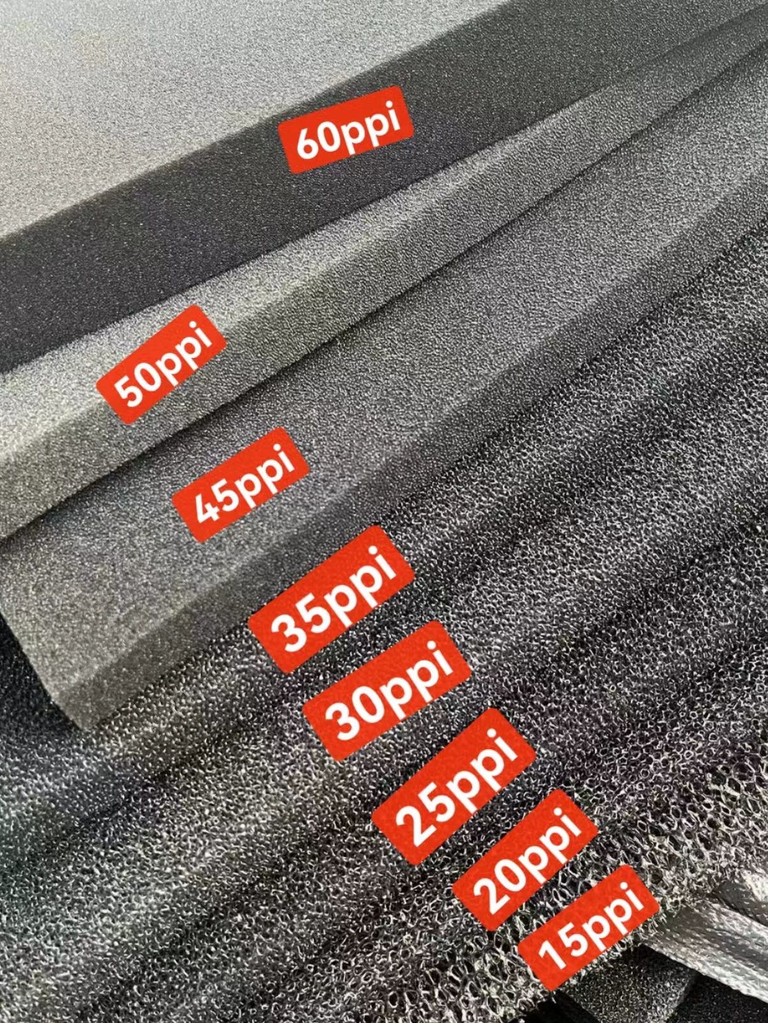컴퓨터 스폰지 먼지 메쉬 섀시 키보드 화염 거름망 쿨러 부직포 1mx1mx40mm 두께 - 상세 이미지 5