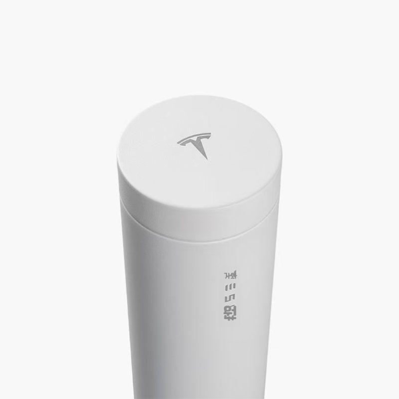 Tesla 정품 테슬라 텀블러 650ml 양면 스테인리스 보온 검정 - 상세 이미지 2