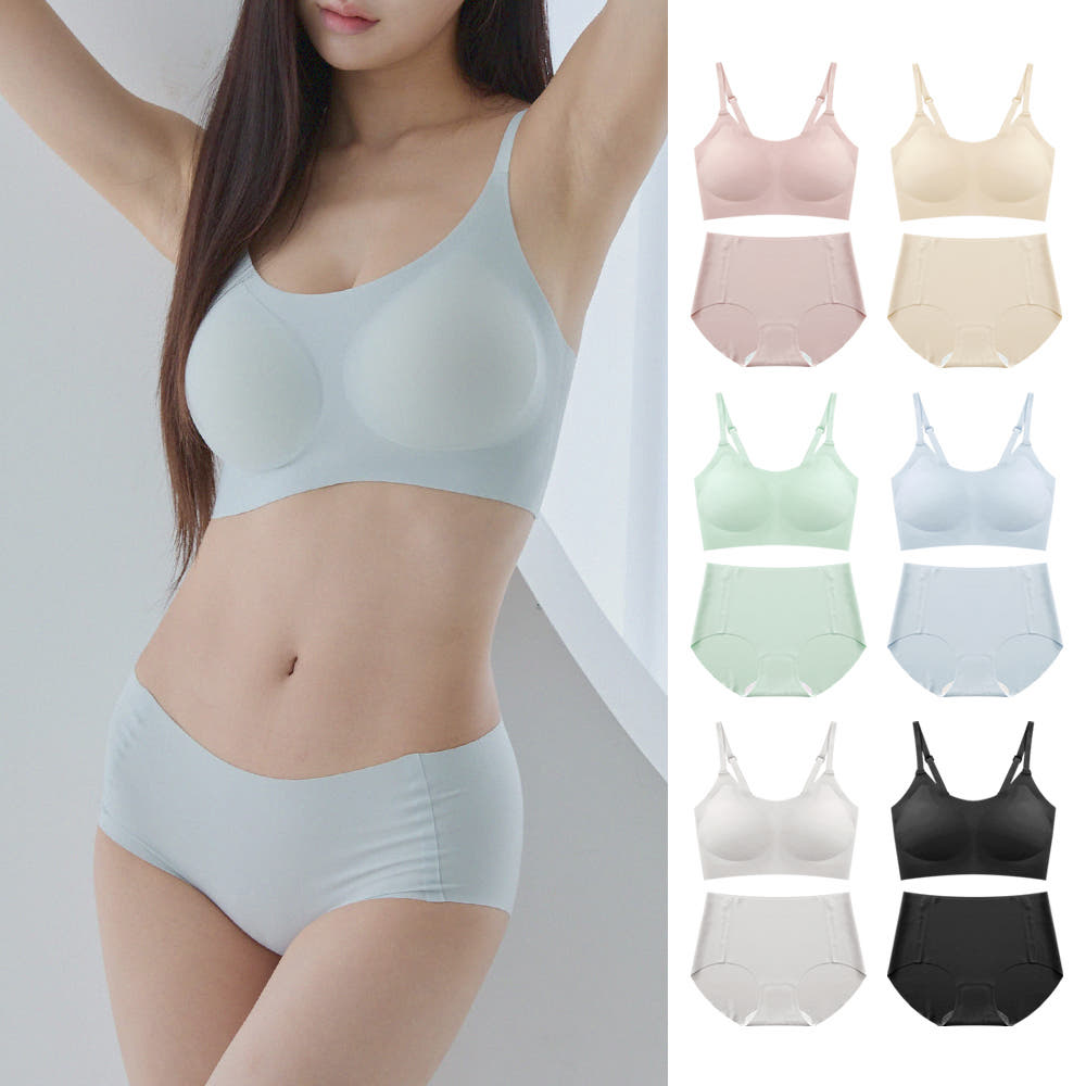 핑크앤다이아 패드일체형 픽미브라 심리스 노와이어 스포츠 브라탑 속옷세트 브라렛 가격 비교 핑크앤다이아 핑크앤다이아 패드일체형 픽미브라 심리스 노와이어 스포츠 브라탑 속옷세트 브라렛