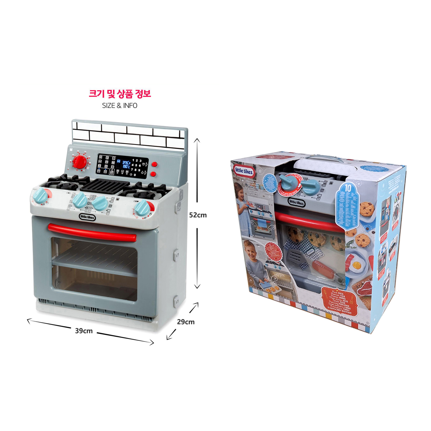 리틀타익스 퍼스트 오븐 NEW버전 미니주방놀이 역할놀이 장난감 이미지 8