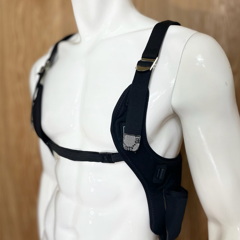 히팅조끼 국산 발열 조끼 난방 전기 조끼 보온 USB 블랙, FREE(One size) - 상세 이미지 4