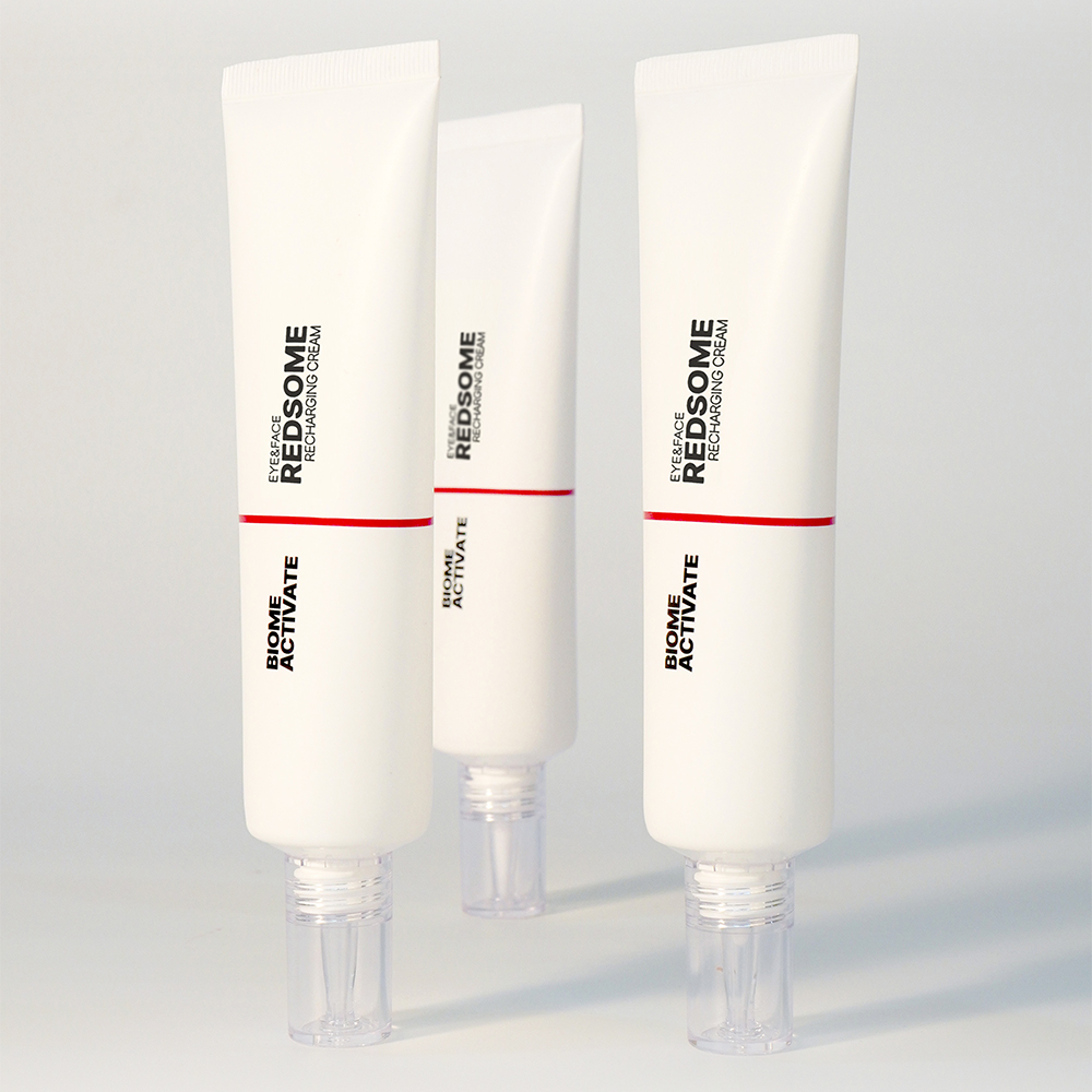 [바액] 레드좀 리차징 크림 (아이 앤 페이스) [50ml] 피부 수분손실 개선 피부장벽강화 50억개 인삼 엑소좀 함유
