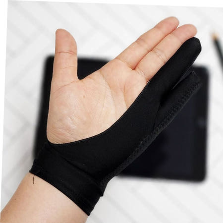 드로잉장갑 태블릿 그림작업 패드 터치방지 반장갑 S