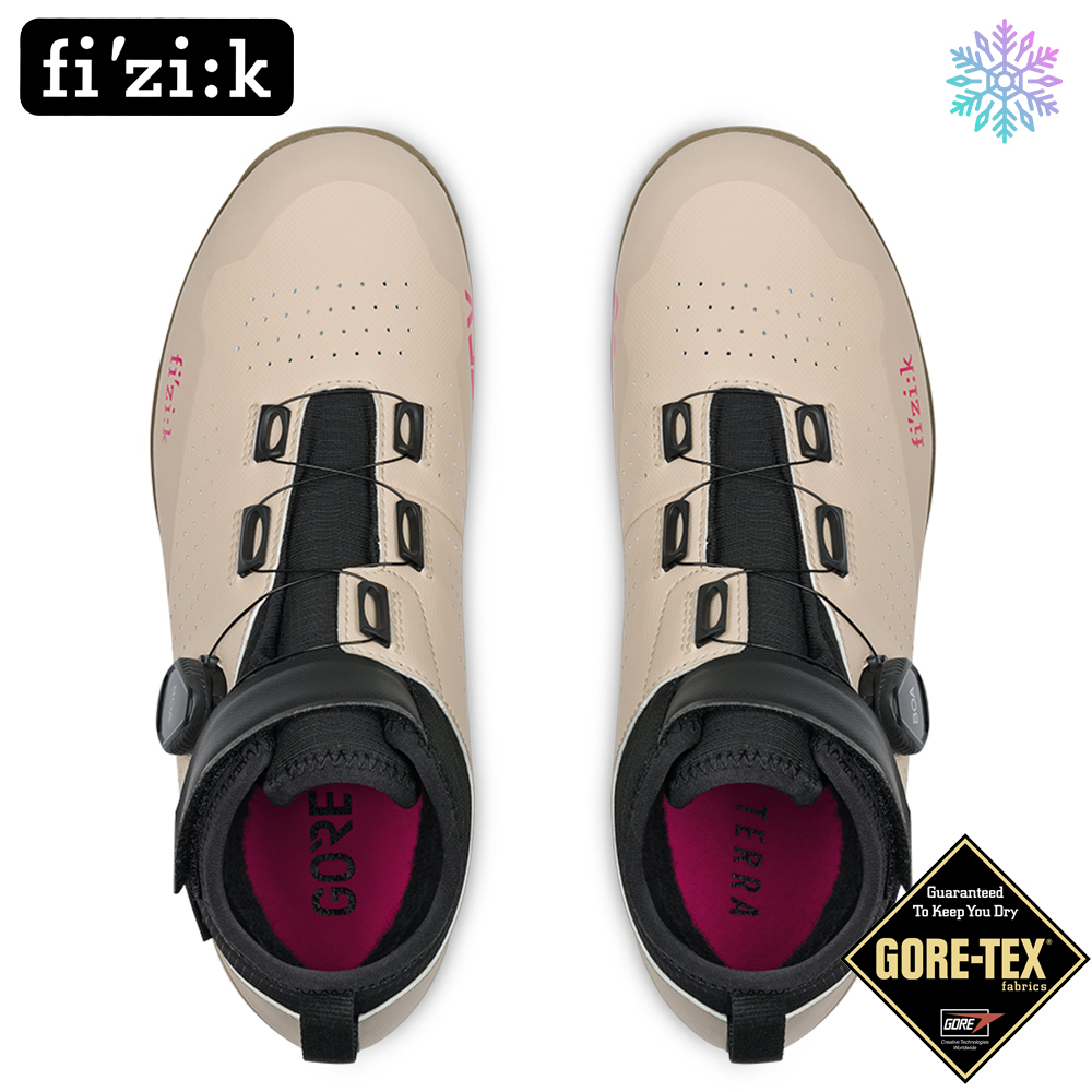 피직 아티카 GTX X5 겨울용 MTB 자전거 클릿슈즈 데저트 블랙