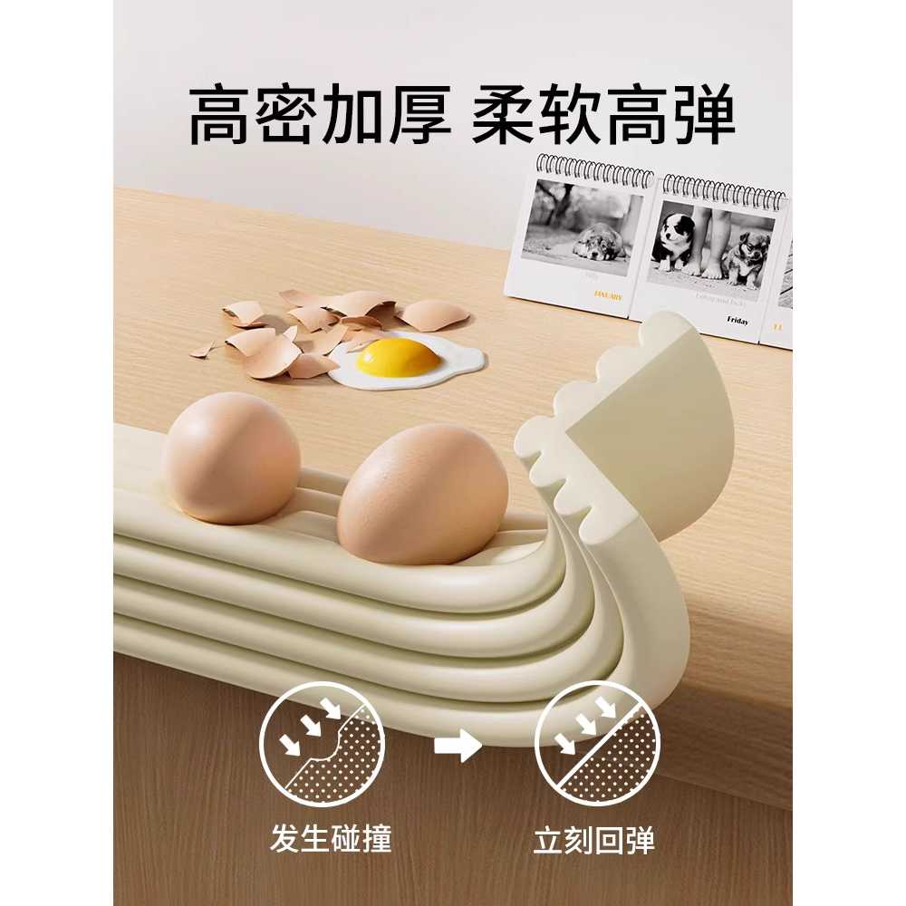 안전 충격방지 벽가드 매트 실내 벽면 완충 보호대 베이지(20cm/1.3cm)20m+보호대10개 - 상세 이미지 2