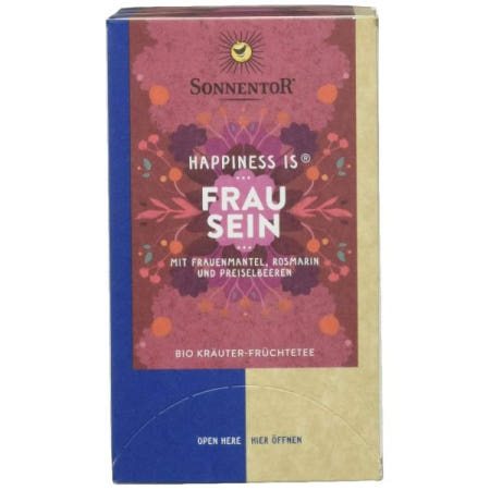 [해외]Sonnentor 소넨토르 프라우 세인 티 해피니스 (31g 1개) [B07B3FCTN4]