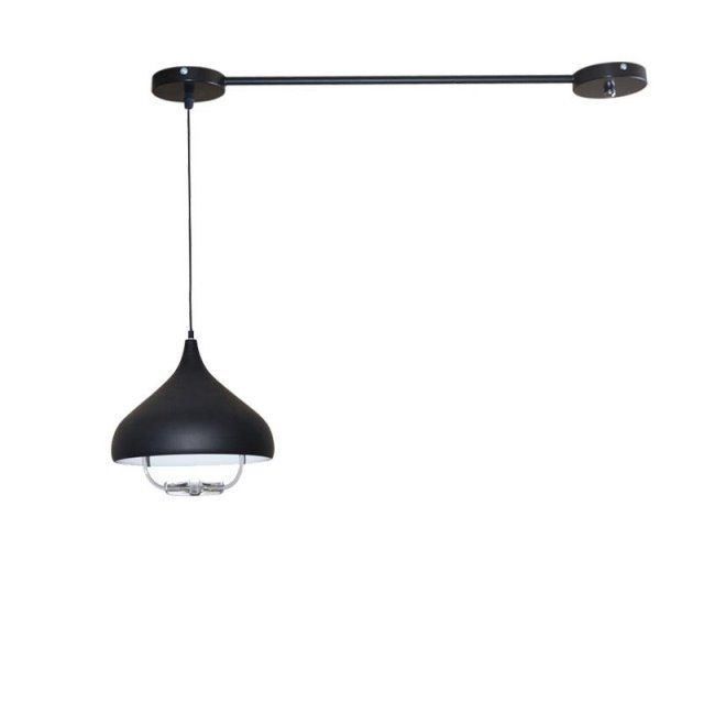 천장등 이동브래킷 조명위치변경 DIY지지대 식탁거실등 플랫 헤드 흰색 중심 거리 30cm/ - 상품 이미지