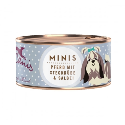 테라카니스 미니 강아지 반려견 소형견 주식캔 습식사료 말과 순무, 100g, 1개 - 상품 이미지
