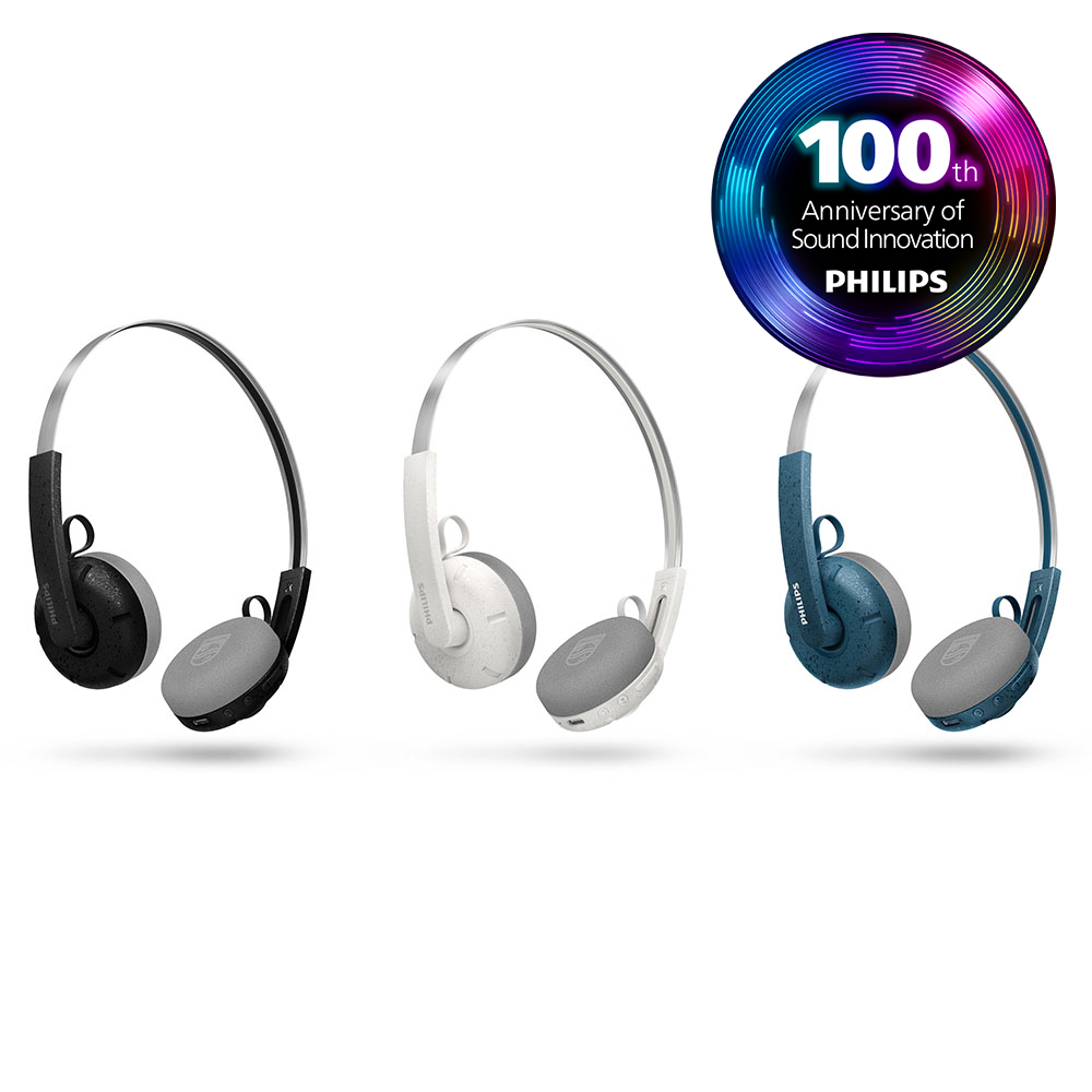 필립스 TAH2000 Ringo 레트로 오픈형 40mm 무선 블루투스 헤드폰