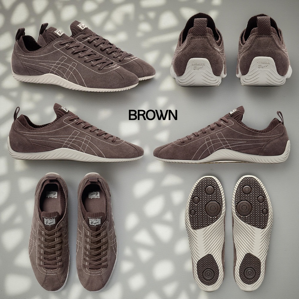 오니츠카타이거 스크로우 SCLAW 여성 스니커즈 1183C489 BROWN 240 - 상세 이미지 4