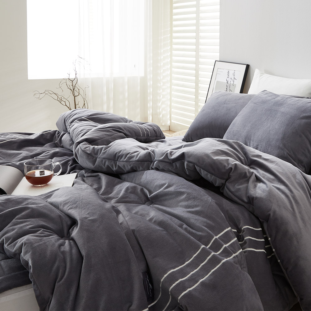 브린지 고밀도 극세사 겨울 침구 세트 국내산