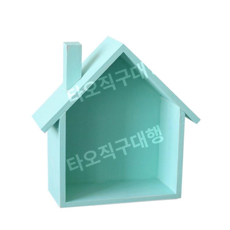 집모양선반 장식 진열대 원목 정리대 소품 수납장 빈티지 벽걸이 다용도 벽면 - 상세 이미지 5