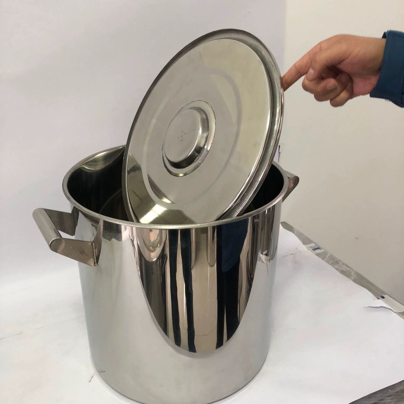 스텐 압력탱크 에폭시 산업용 진공 실리콘 챔버 10L 손잡이 눈금 500ml - 상세 이미지 2