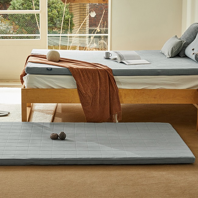 발릴라 3D 에어로 릴렉서블 매트리스 토퍼 수면 매트 바닥 1인용 매트리스 퀸 슈퍼싱글