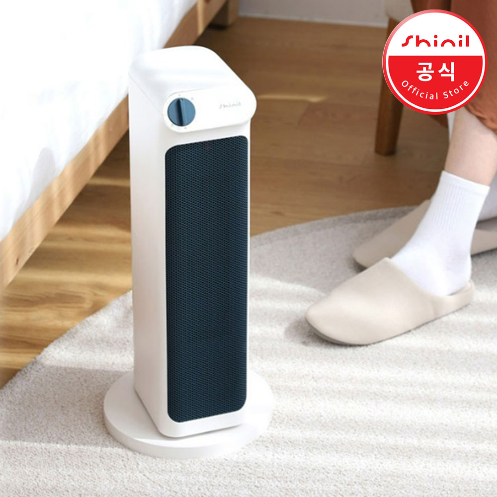 신일 온풍기 PTC 히터 전기 난로 가정용 사무실 스탠드 실내 난방기 26년형