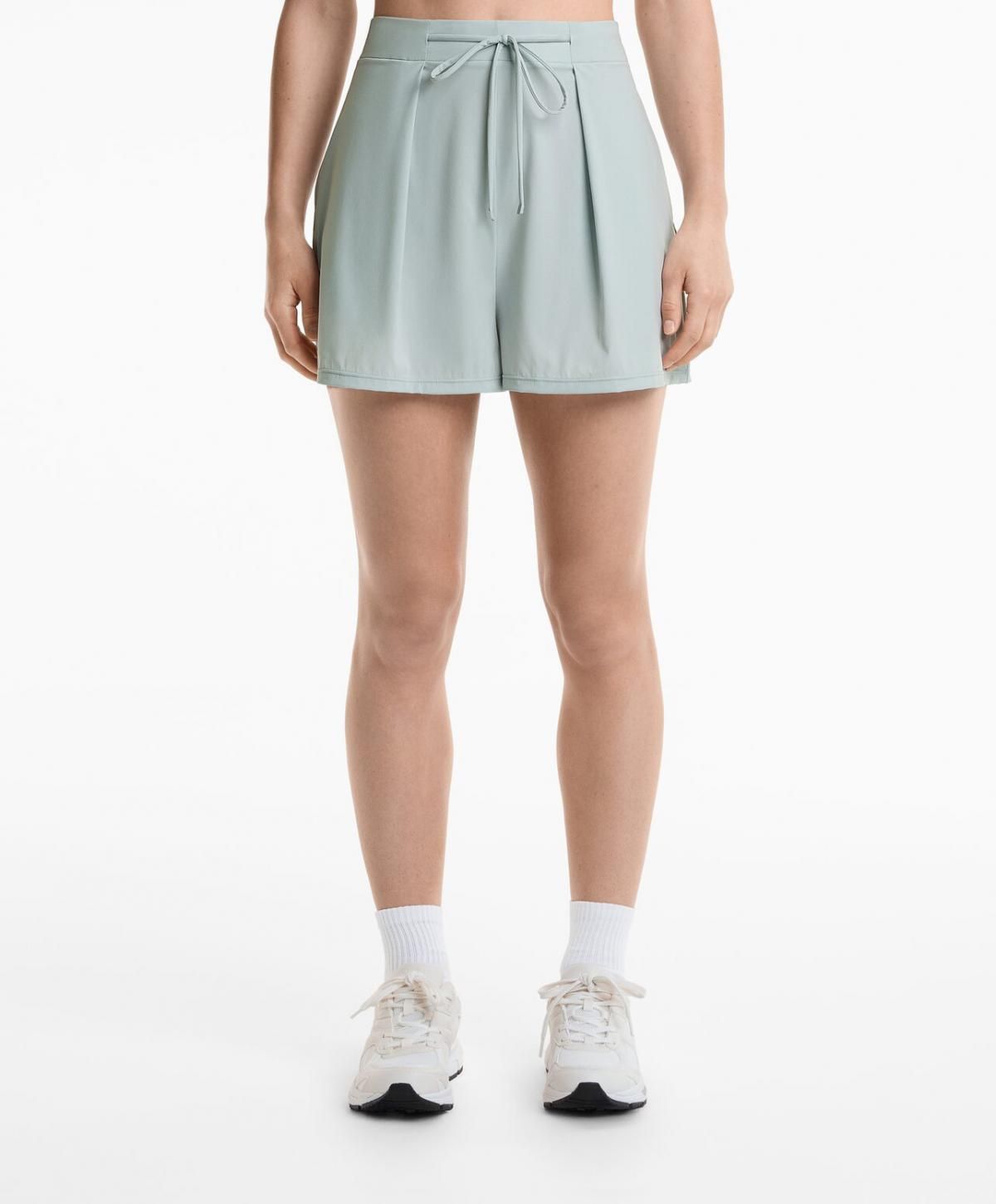 오이쇼 쿨터치 테크니컬 플리츠 라이트 반바지 3374/229 STONEBLUE - 상세 이미지 2