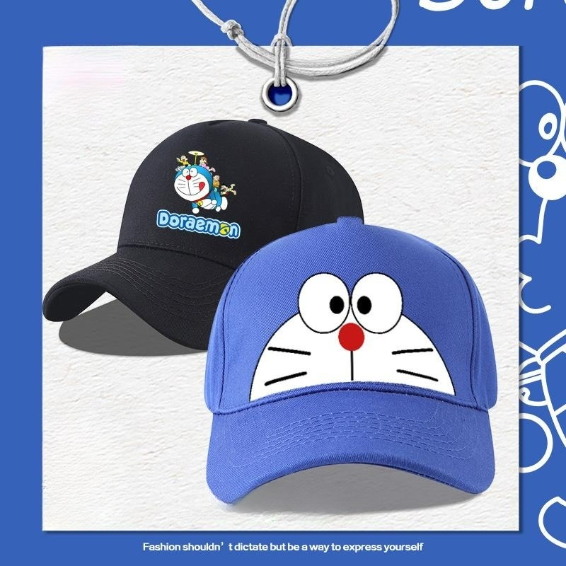 도라에몽 야구 모자 오리 주둥이 캐릭터 캐주얼 올매치 만화 자외선 차단 캡 - 상세 이미지 2