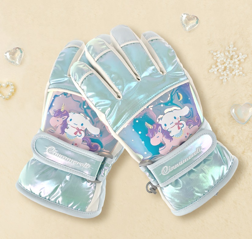 유아 스키장갑 산리오 장갑 방수 어린이 초등 방한 시나모롤 마이멜로디