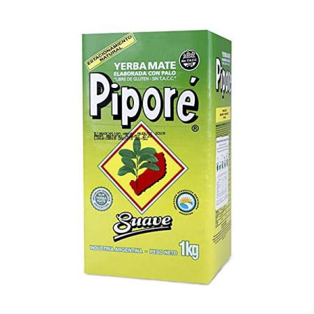 [해외]Yerbee 아르헨티나산 예르바 마테 티 피포레 수아베 1kg I 및 에너지 음료 [B098XRKHNJ]