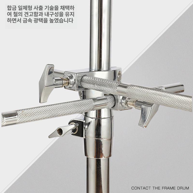 드럼 초보자 입문용 타악기 취미 어쿠스틱 저소음 동아리 재즈 동호회 패키지 심벌즈 연습패드 그레이 5 드럼 1 심벌 - 상세 이미지 4