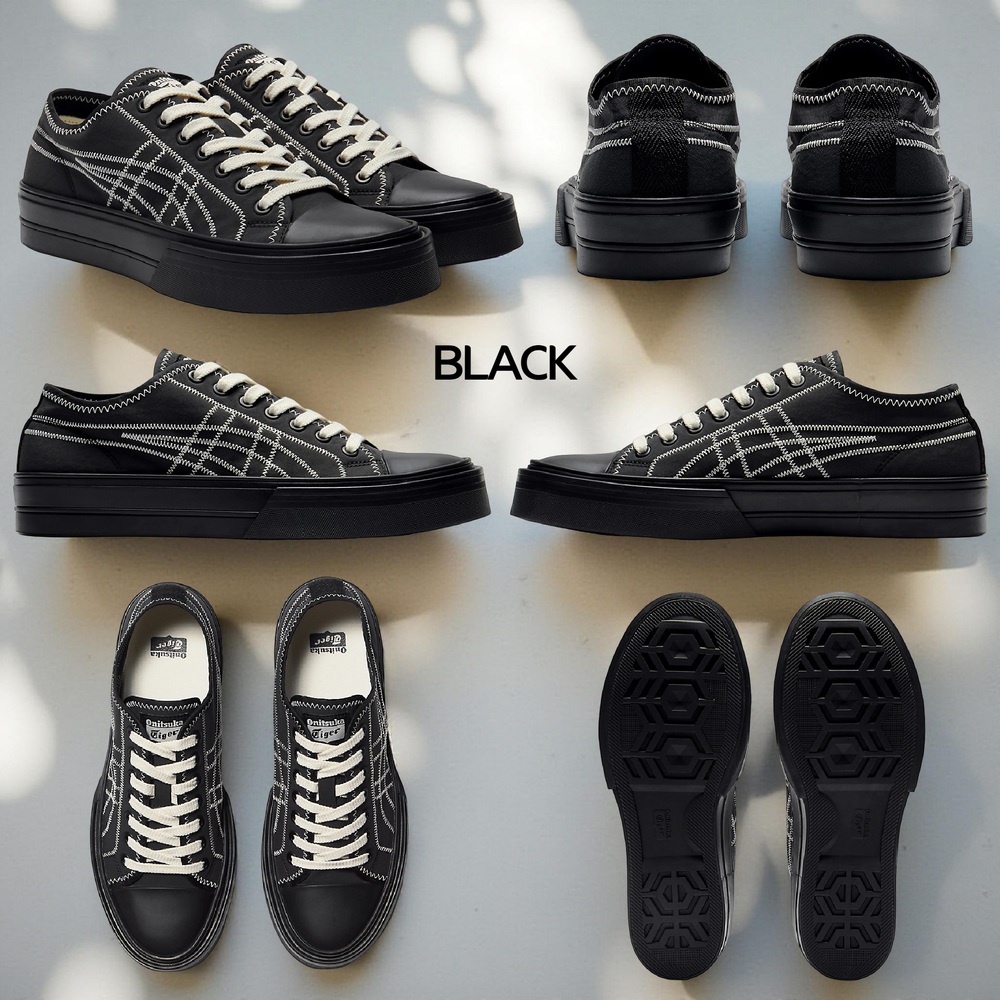 오니츠카타이거 OK 바스켓볼 LO 남성 스니커즈 1183C474 BLACK 260 - 상세 이미지 2