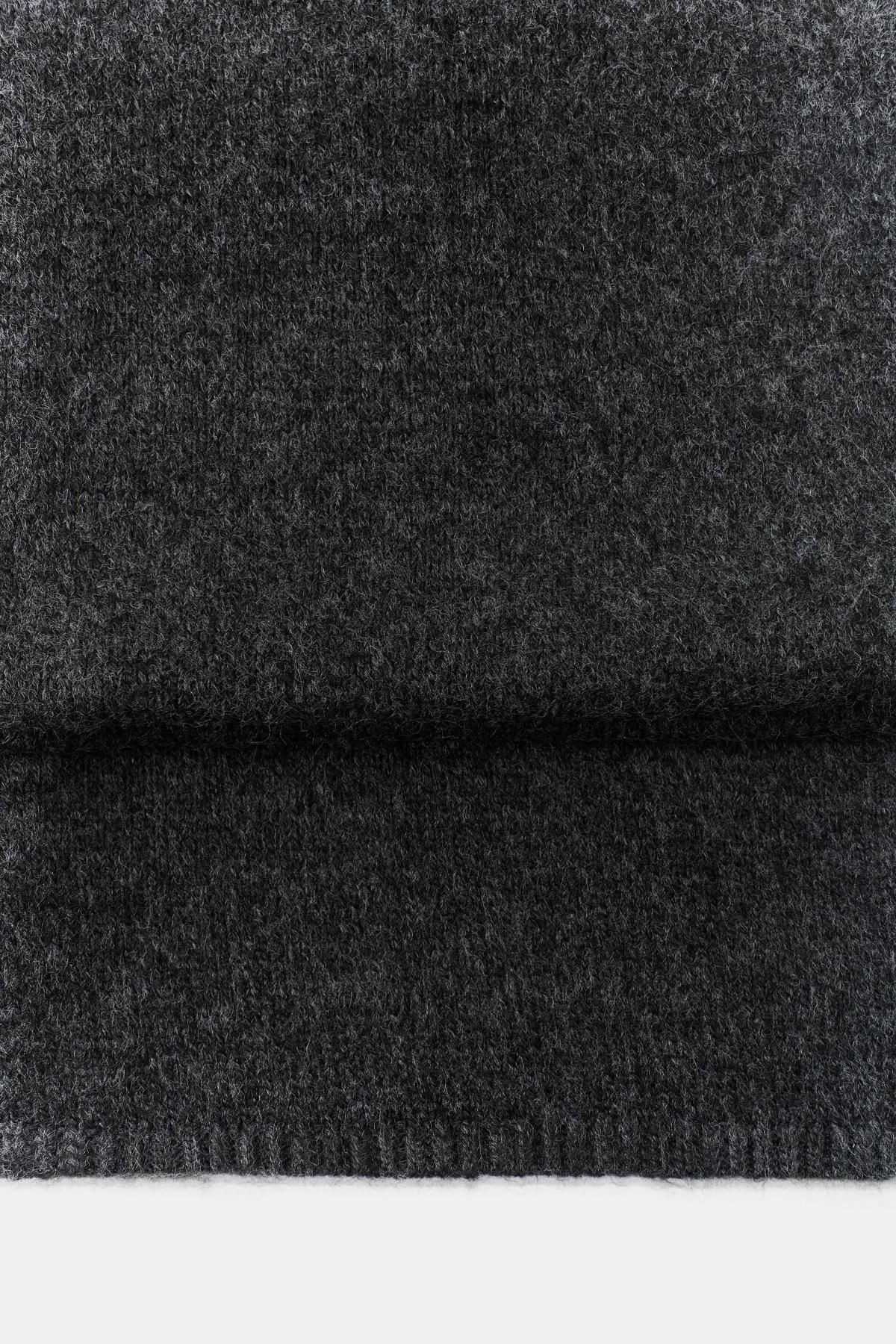 자라 미니멀 베이직 울 머플러 5987/202 GREY - 상세 이미지 5