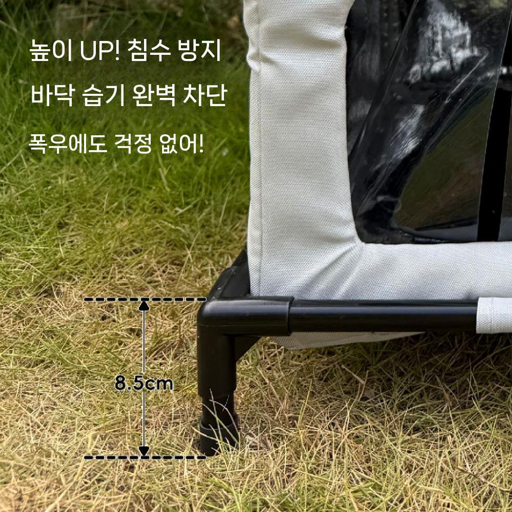야외용 고양이 하우스 강아지 방수 방한 밀폐형 단열 반려동물 - 상세 이미지 2